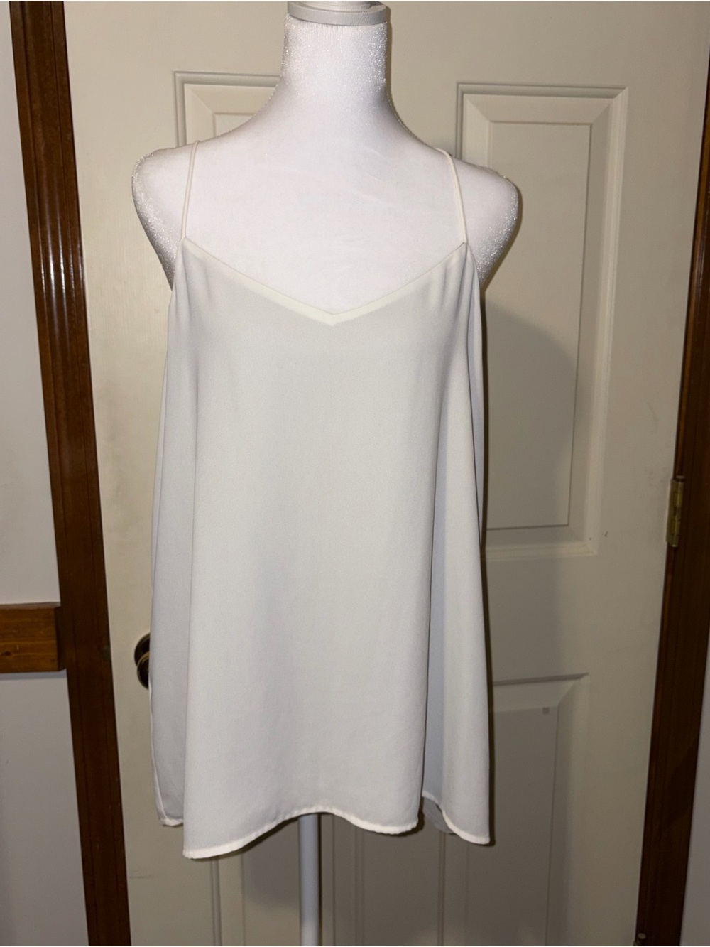 Express Reversible Grey & White CamisoleTop L